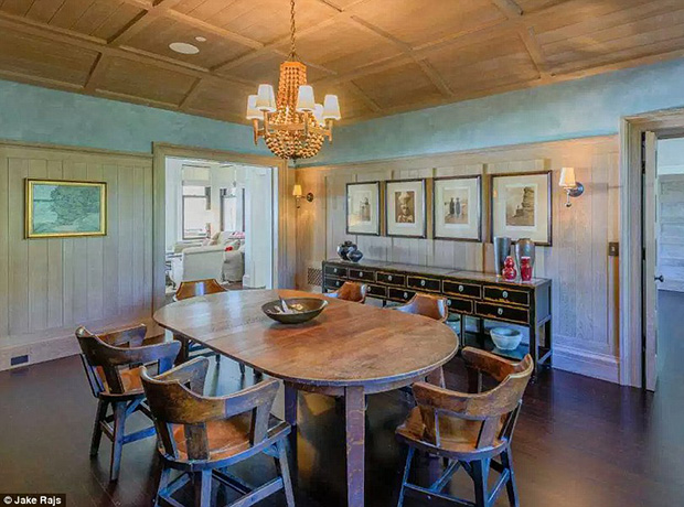 Photos : Richard Gere vend sa maison de 36,5 millions à Matt Lauer (salle à manger)