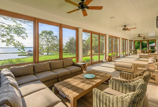 Photos : Richard Gere vend sa maison de 36,5 millions à Matt Lauer (solarium)