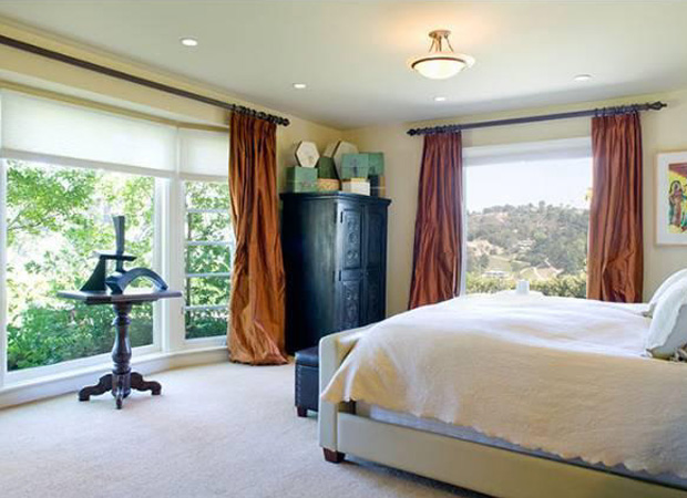 La maison de Beverly Hills de Adam Levine (chambre)