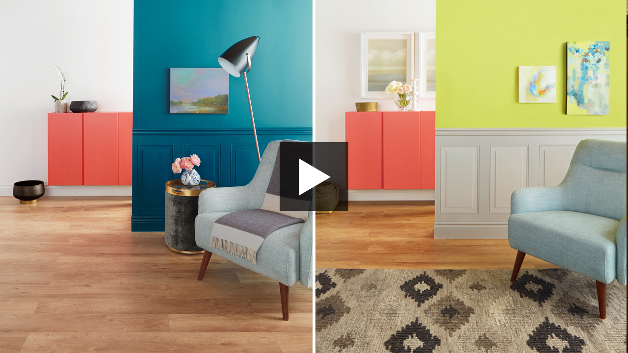 Maison & Demeure - Idées de peinture DIY : un espace, trois looks ...