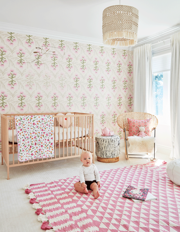 Cadre Chambre de Bébé Initiale, DIY par Alice Gerfault